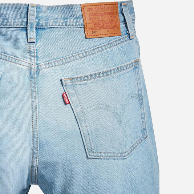 Jeansy regular fit damskie Levi's 501 Crop 36200-0124 27-30 Niebieskie (5400898355087) - obraz 10