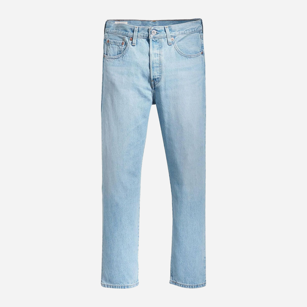 Jeansy regular fit damskie Levi's 501 Crop 36200-0124 32-30 Niebieskie (5401105682866) - obraz 7