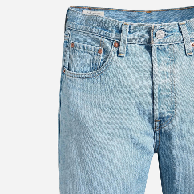 Jeansy regular fit damskie Levi's 501 Crop 36200-0124 29-30 Niebieskie (5400898355209) - obraz 9
