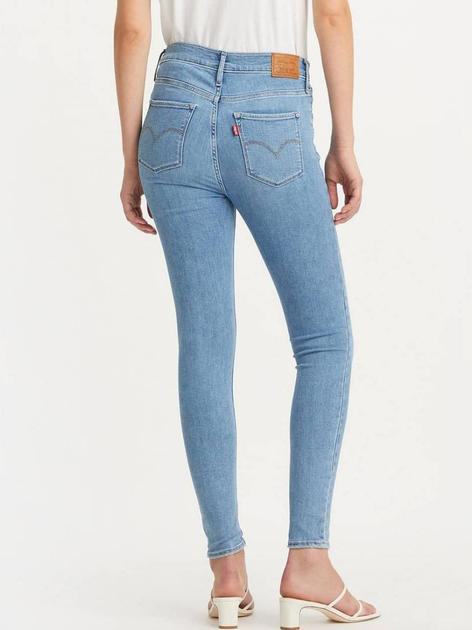 Jeansy skinny damskie Levi's 720 Hirise Super Skinny 52797-0357 27-34 Niebieskie (5401105546342) - obraz 2