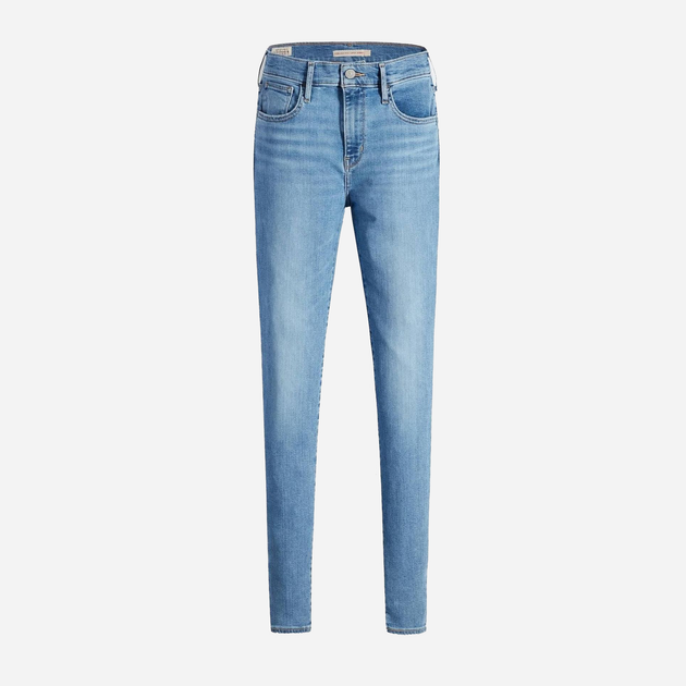 Jeansy skinny damskie Levi's 720 Hirise Super Skinny 52797-0357 24-32 Niebieskie (5401105545994) - obraz 8