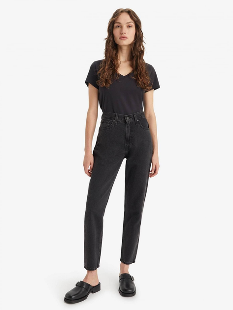 Jeansy mom fit damskie Levi's 80S Mom Jean A3506-0006 26-28 Czarne (5401043283002) - obraz 3