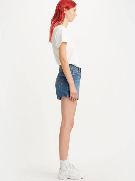 Spodenki damskie jeansowe Levi's 80S Mom Short A4695-0003 29 Granatowe (5401105466244) - obraz 5