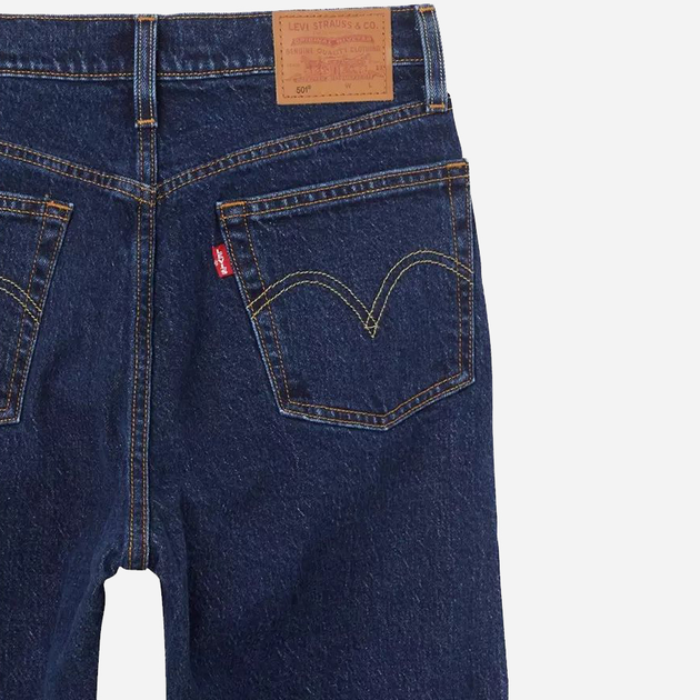 Джинси Regular Fit жіночі Levi's 501 Crop 36200-0179 27-28 Salsa Stonewash (5400970241697) - зображення 8