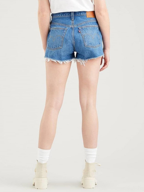 Krótkie spodenki damskie jeansowe Levi's 501 Original Short 56327-0081 30 Niebieskie (5400816906896) - obraz 2