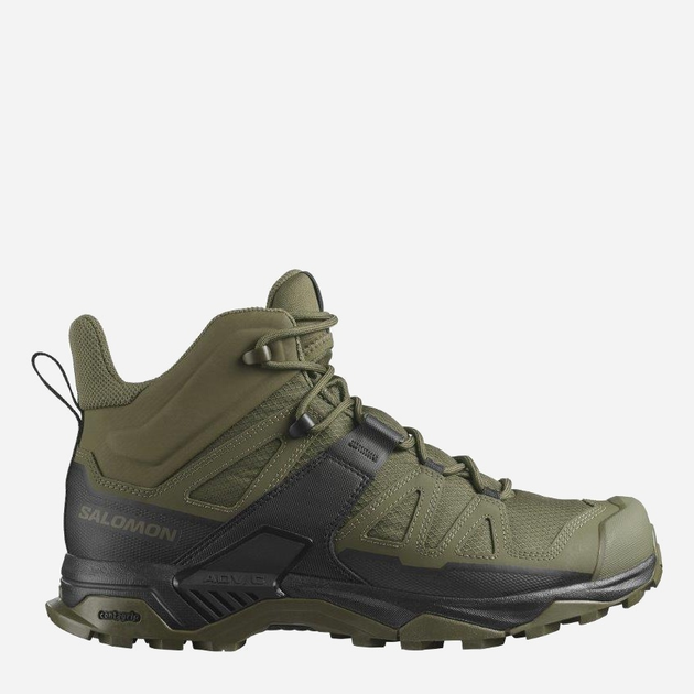 Чоловічі тактичні черевики Salomon X ULTRA Forces MID L47452700 47.5 (12.5US/12UK) 30.5 см Green/Black (195751581196) - зображення 1