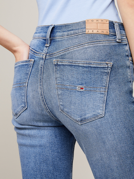 Jeansy skinny damskie Tommy Jeans DW0DW17568-1A5 27/30 Niebieskie (8720646648818) - obraz 5