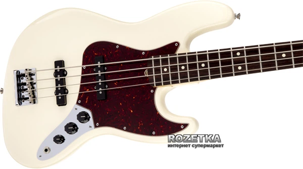 Fender American Standard Jazz Bass RW (193700705) Olympic White