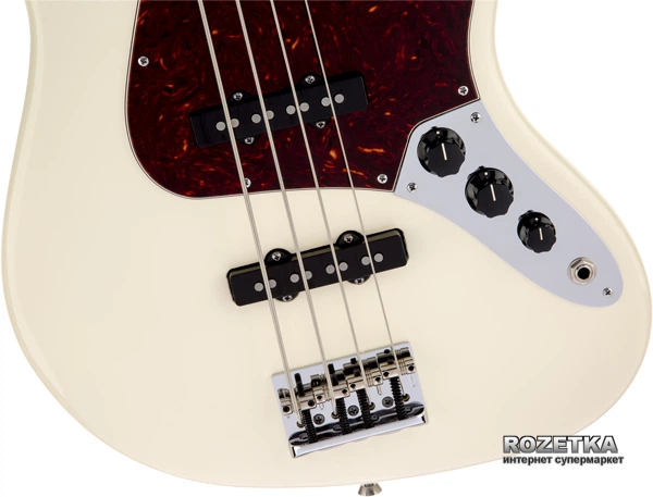 Fender American Standard Jazz Bass RW (193700705) Olympic White