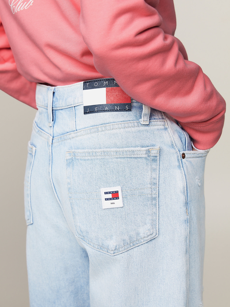 Джинси Regular Fit жіночі Tommy Jeans DW0DW17617-1AB 27/30 Блакитні (8720646648894) - зображення 5