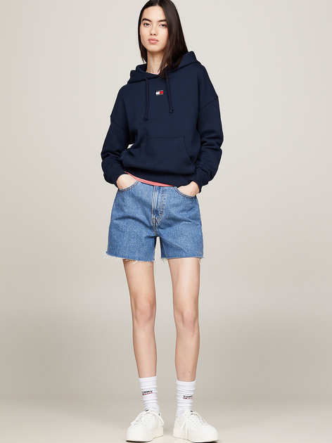 Шорти джинсові жіночі Tommy Jeans DW0DW17646-1A5 25/NI Сині (8720646696819) - зображення 3