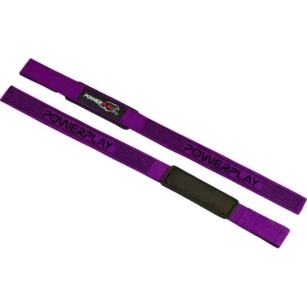 Лямки для тяги PowerPlay 7064 Lifting Gym Straps Фіолетові - Фото 5 Лямки для тяги PowerPlay 7064 Lifting Gym Straps Фіолетові - изображение 5