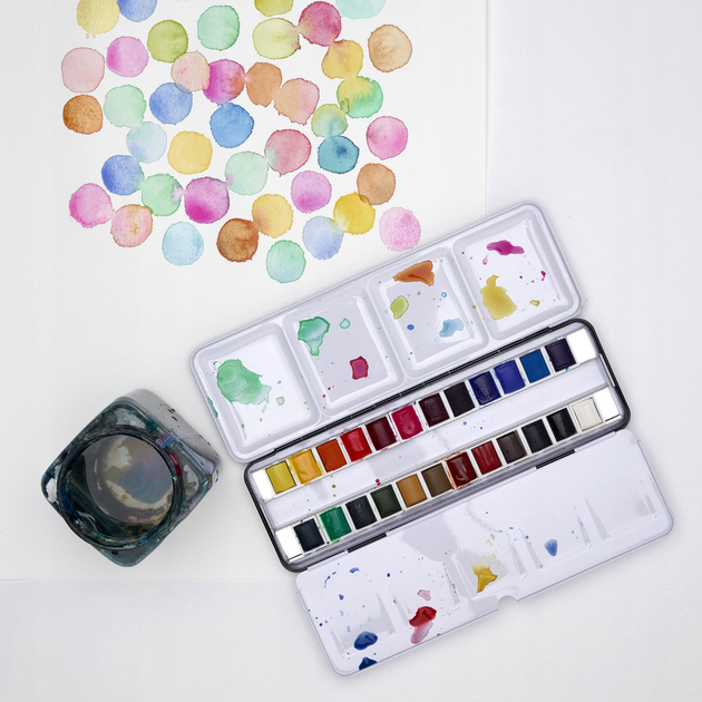 Zestaw farb akwarelowych Winsor & Newton 24 szt (5012572005838) - obraz 6