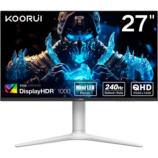 Монитор 27" KOORUI GN10 2K VA 240Hz Б/В - изображение 1