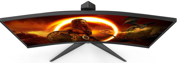 Монитор 27" AOC CQ27G2U/BK 2K VA 144 Гц Б/В - изображение 2
