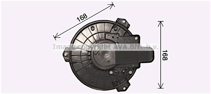 TO8751 AVA Вентилятор салону LEXUS RX/TOYOTA CAMRY (вир-во AVA) Ava (TO8751) - изображение 1