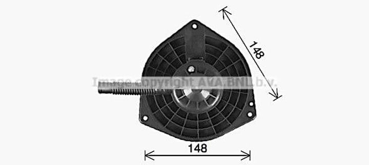 PE8428 AVA Вентилятор салона MITSUBISHI ASX, Lancer VII, VIII, Outlander II, Citroen C-Crosser, Peugeot 4007/4008 Ava (PE8428) - зображення 1