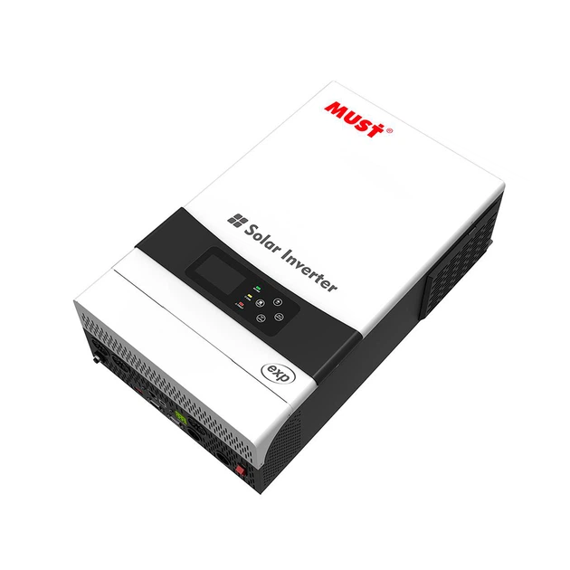 Гибридный инвертор MUST PV19-6048EXP, 6000W, 48V, ток заряда 1-60А, 160-275V, MPPT (80А, 450 Vdc) - Фото 4 Гибридный инвертор MUST PV19-6048EXP, 6000W, 48V, ток заряда 1-60А, 160-275V, MPPT (80А, 450 Vdc) - изображение 4