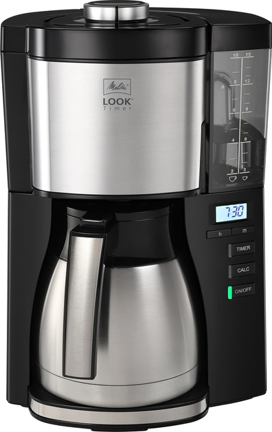 Кавоварка крапельна Melitta Look V Therm Timer Black (LOOK V THERM TIMER BLACK 1025-1) - зображення 1