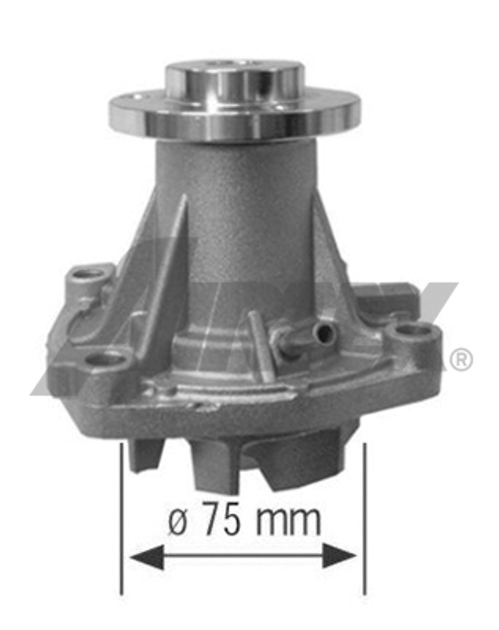 Насос охлаждающей жидкости, охлаждение двигателя AIRTEX 1594 Airtex (1594) - изображение 1