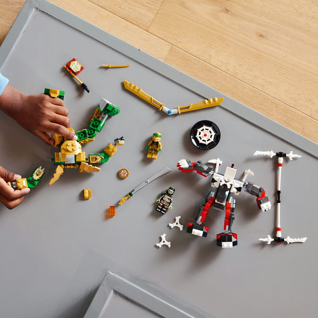Zestaw klocków LEGO Ninjago Złoty Lloyd i Wojownika-szkielet 223 elementy 4 szt (71781) - obraz 10