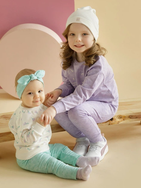 Czapka dziecięca przejściowa Pinokio Lilian Bonnet 46-48 cm Ecru (5901033305726) - obraz 4