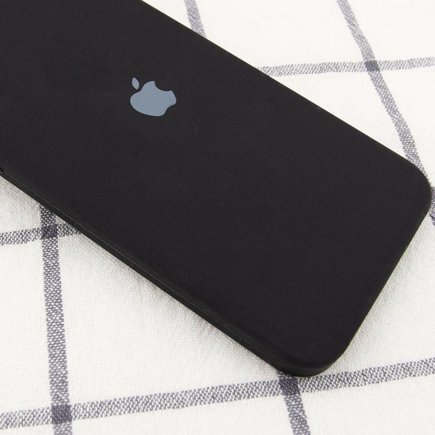 Чохол Silicone Case Full Camera Square Apple iPhone 11 (Black) - зображення 2