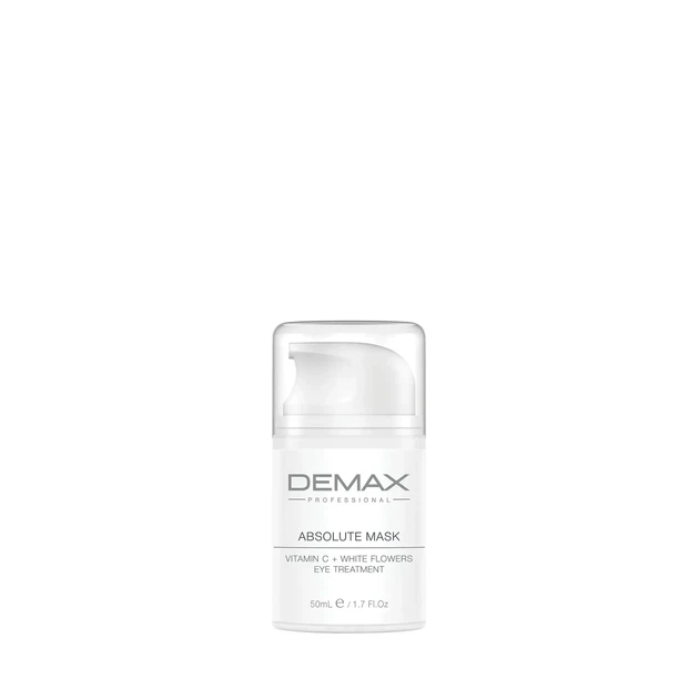 Мультивитаминная маска для глаз «Витамин С и белые цветы» Absolute mask Vitamin C + White Flowers Demax 50 мл - Фото 1 Мультивитаминная маска для глаз «Витамин С и белые цветы» Absolute mask Vitamin C + White Flowers Demax 50 мл - изображение 1