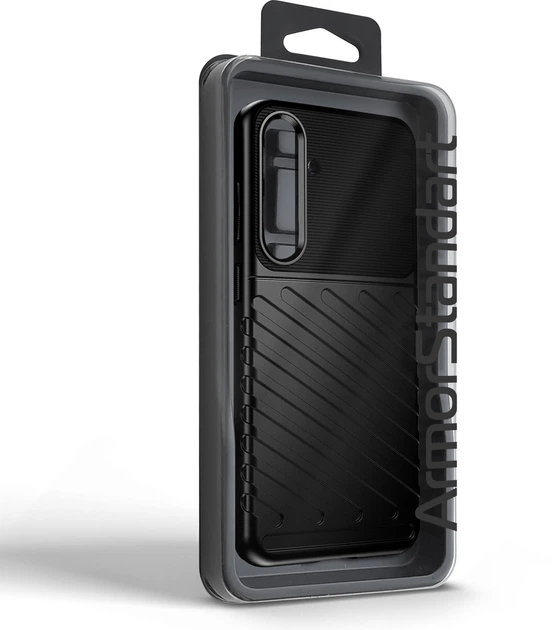 Чохол для смартфона ArmorStandart Rhino для Samsung Galaxy S24 FE Black (ARM81036) - Фото 3 Чохол для смартфона ArmorStandart Rhino для Samsung Galaxy S24 FE Black (ARM81036) - зображення 3