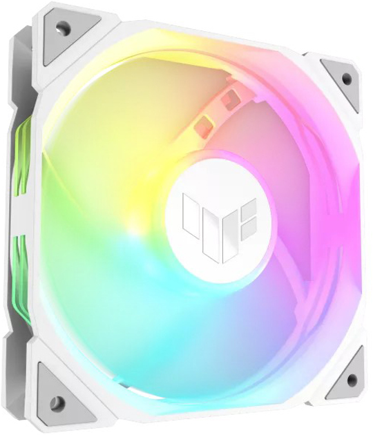 Zestaw wentylatorów ASUS TUF Gaming TF120 ARGB Triple Pack Reverse Blade White (90DA00D3-B09020) - obraz 5