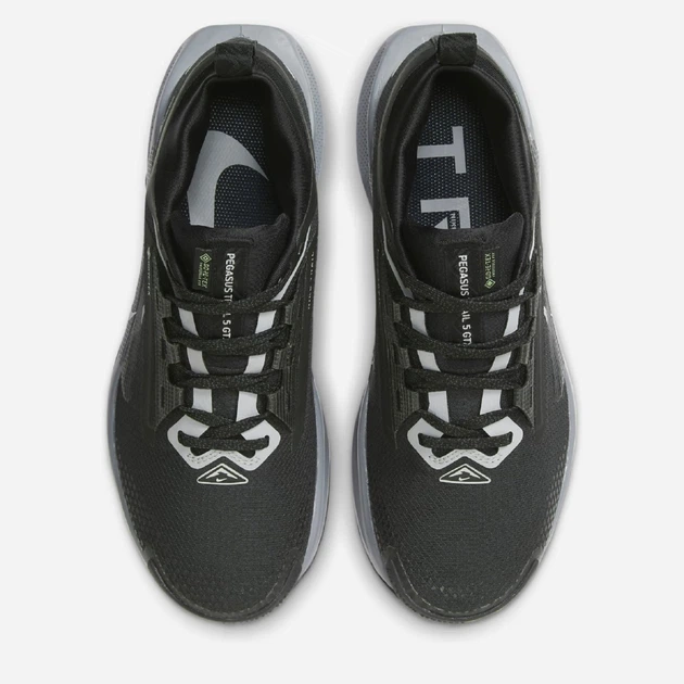 Жіночі кросівки для бігу з Gore Tex Nike W Pegasus Trail 5 Gtx FQ0912-001 36.5 (6US) Чорні (197597092874) - зображення 5
