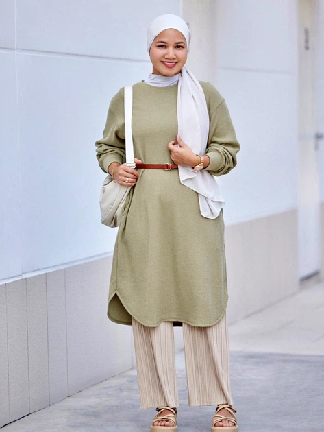 Брюки женские Uniqlo 969983617 M Бежевые (1159816514) - Фото 14 Брюки женские Uniqlo 969983617 M Бежевые (1159816514) - изображение 14