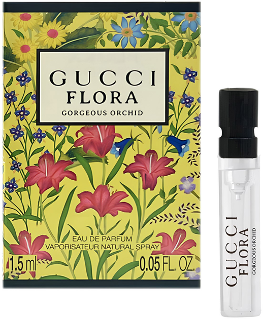 Акція на Пробник парфумована вода для жінок Gucci Flora Gorgeous Orchid 1.5 мл від Rozetka