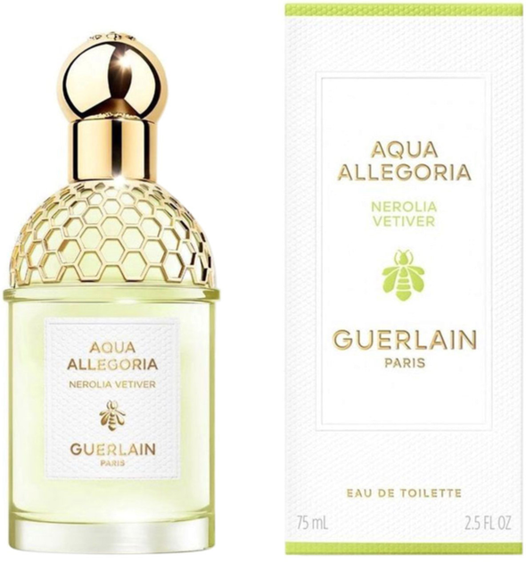 Акція на Туалетна вода унісекс Guerlain Aqua Allegoria Nerolia Vetiver 75 мл від Rozetka