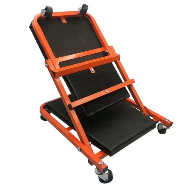 Лежак-стілець для авторемонту підкатний 2 в 1 Bass Polska 3083 лежак автослюсаря - зображення 5