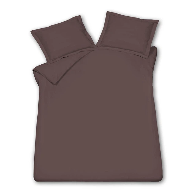 Комплект постільної білизни Lasa Home Royal 200/220 + 2х50/75 + 240/260 коричневий - Фото 1 Комплект постільної білизни Lasa Home Royal 200/220 + 2х50/75 + 240/260 коричневий - изображение 1