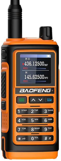 Krotkofalowka Baofeng UV-17E Orange (5904921481847) - obraz 1