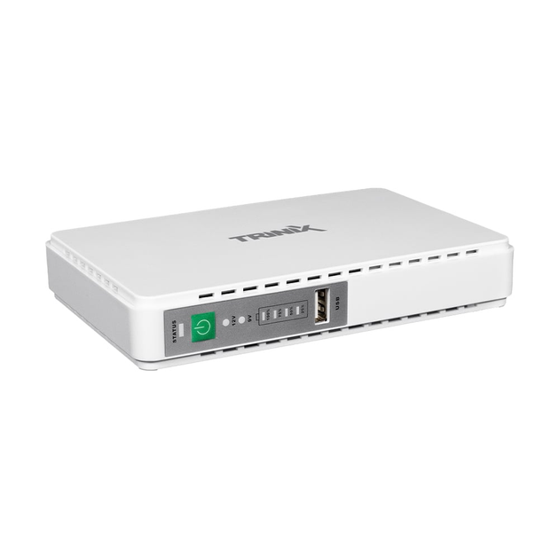 Источник бесперебойного питания DC UPS Trinix TRX-MUPS-1748 PoE (10000mAh) 5V/9V/12V/24V/48V/PoE 1Gbps, Li-ion 4*2.5Ah, для роутера и медиаконвертера (42-00147) - изображение 2