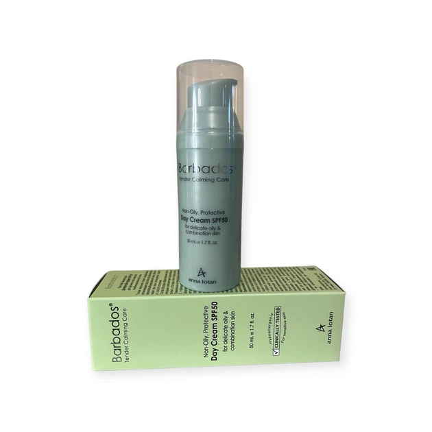 Захисний легкий денний крем Anna Lotan Barbados Non-Oily Protective Day Cream SPF50 - зображення 5