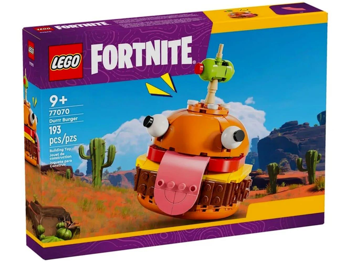Конструктор LEGO Fortnite Бургер Дуррр 193 детали (77070) – игрушки с ...