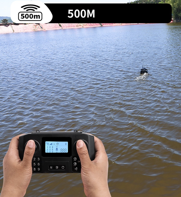 Кораблик для завезення підгодовування з 100 GPS точок Xiamen