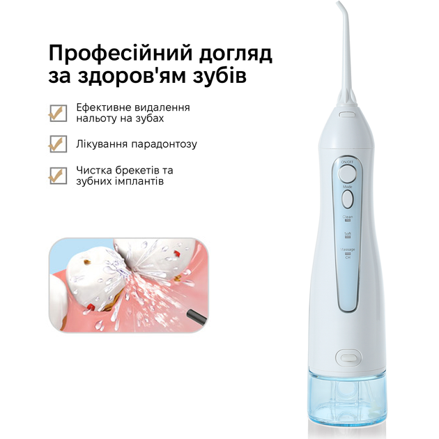 Ирригатор Bitvae BV5020E Water Flosser white - изображение 2