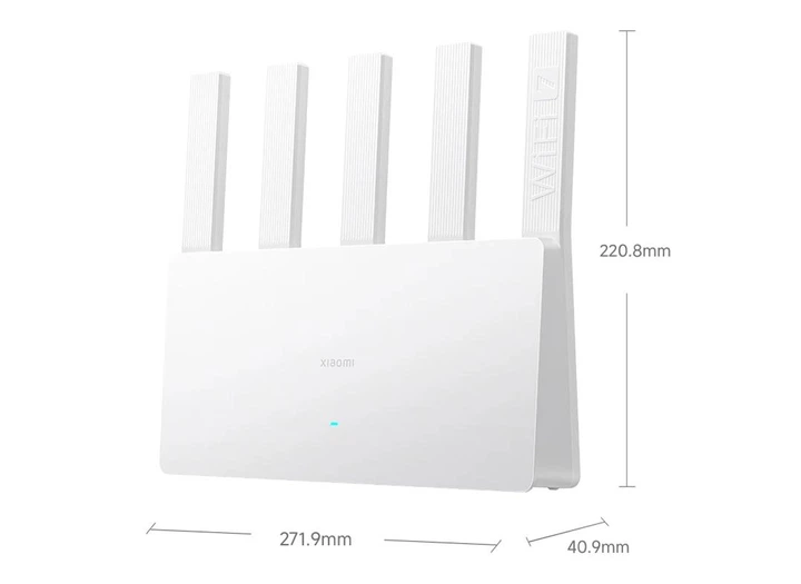 Роутер Xiaomi BE5000 Cn китайська версія WiFi 7 2.5G 5011Mbps Network Port 512MB Me - зображення 8