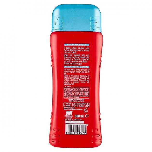 Шампунь-гель для душа 2 в 1 - Intesa Fresh Bath & Shower Shampoo 500ml (1140467-11345626) - Фото 2 Шампунь-гель для душа 2 в 1 - Intesa Fresh Bath & Shower Shampoo 500ml (1140467-11345626) - изображение 2