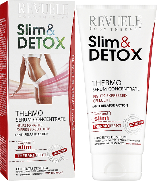 Сироватка-концентрат для боротьби з целлюлітом - Revuele Slim & Detox Serum-Concentrate 200ml (534925-87410) 