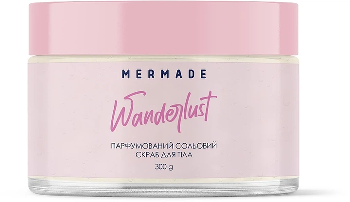 Парфюмированный солевой скраб для тела - Mermade Wanderlust 300g (1353969-17512700) - Фото 1 Парфюмированный солевой скраб для тела - Mermade Wanderlust 300g (1353969-17512700) - изображение 1