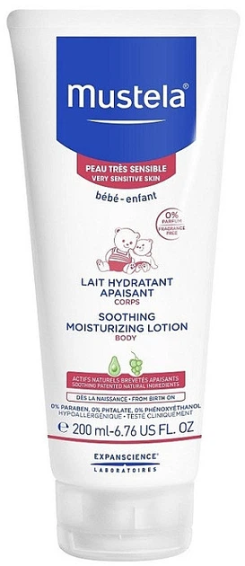 Успокаивающий и увлажняющий лосьон - Mustela Soothing Moisturizing Lotion 200ml (1025229-133530) - Фото 1 Успокаивающий и увлажняющий лосьон - Mustela Soothing Moisturizing Lotion 200ml (1025229-133530) - изображение 1