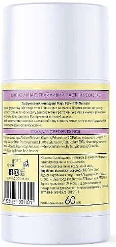 Парфюмированный дезодорант - Mermade Magic Flower 60g (1401403-23830686) - изображение 3