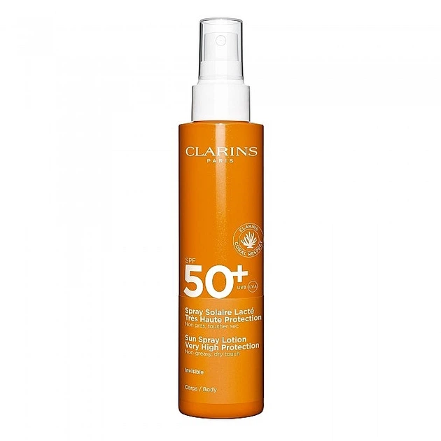 Солнцезащитное лосьон для тела - Clarins Sun Spray Lotion Very High Protection SPF 50 150ml (1309496-22064531) - Фото 1 Солнцезащитное лосьон для тела - Clarins Sun Spray Lotion Very High Protection SPF 50 150ml (1309496-22064531) - изображение 1