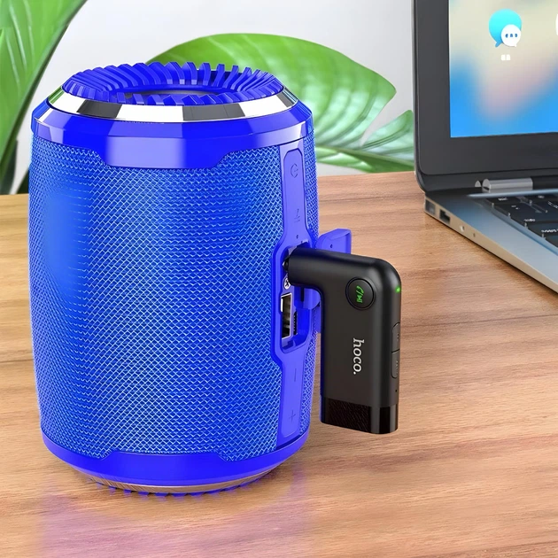 Беспроводной Bluetooth ресивер Hoco E-53 для любых аудиоустройств с AUX - изображение 2